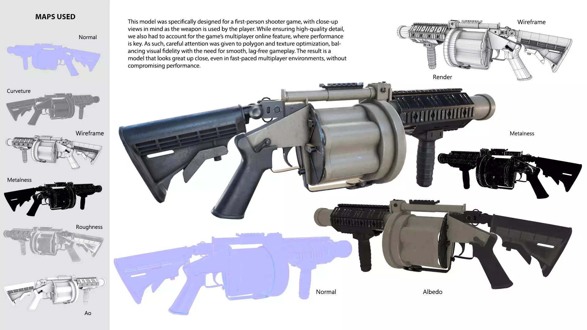 Grenade Launcher M32A1 40MM MSGL